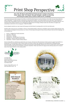 Beaver Island Community Center building — p. 3