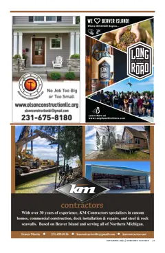 Beaver Island Community Center building — p. 21