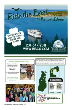 Beaver Island Community Center building — p. 27