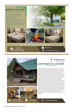 Beaver Island Community Center building — p. 31