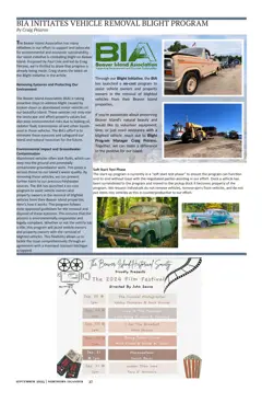 Beaver Island Community Center building — p. 37