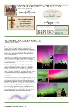 Beaver Island Community Center building — p. 39