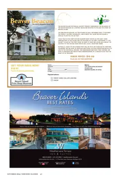 Beaver Island Community Center building — p. 41