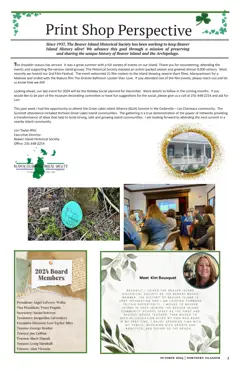 Beaver Island Community Center — p. 3
