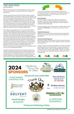 Beaver Island Community Center — p. 11