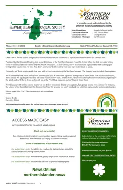 Beaver Island Chamber of Commerce — p. 2