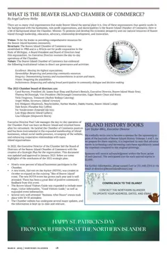 Beaver Island Chamber of Commerce — p. 18