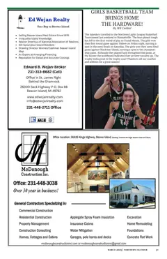 Beaver Island Chamber of Commerce — p. 31