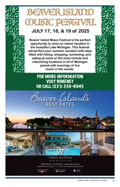 Beaver Island Chamber of Commerce — p. 33