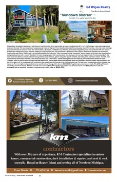 Beaver Island Chamber of Commerce — p. 34