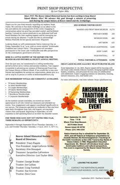 Beaver Island Rural Health Center — p. 3