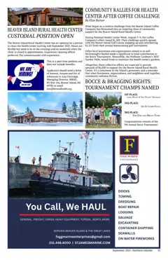 Beaver Island Rural Health Center — p. 35