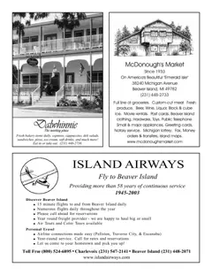 Preservation Association of Beaver Island road rally, 2003 — p. 2