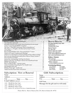 Preservation Association of Beaver Island road rally, 2003 — p. 3
