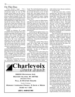 Preservation Association of Beaver Island road rally, 2003 — p. 10