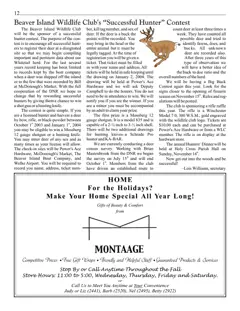 Preservation Association of Beaver Island road rally, 2003 — p. 12