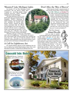 Preservation Association of Beaver Island road rally, 2003 — p. 15