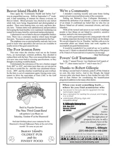 Preservation Association of Beaver Island road rally, 2003 — p. 21