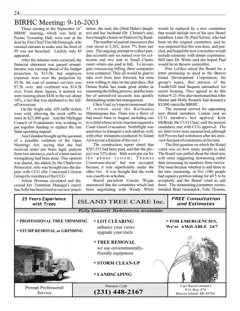 Preservation Association of Beaver Island road rally, 2003 — p. 24