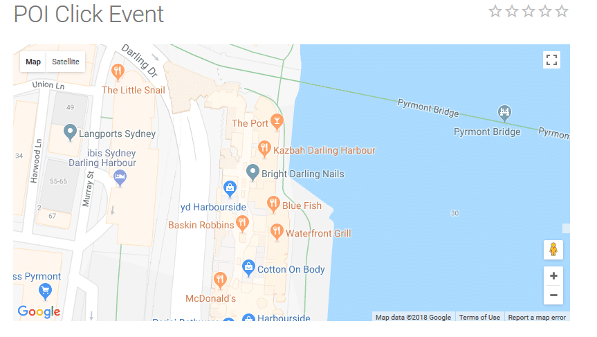 google point of interest icons