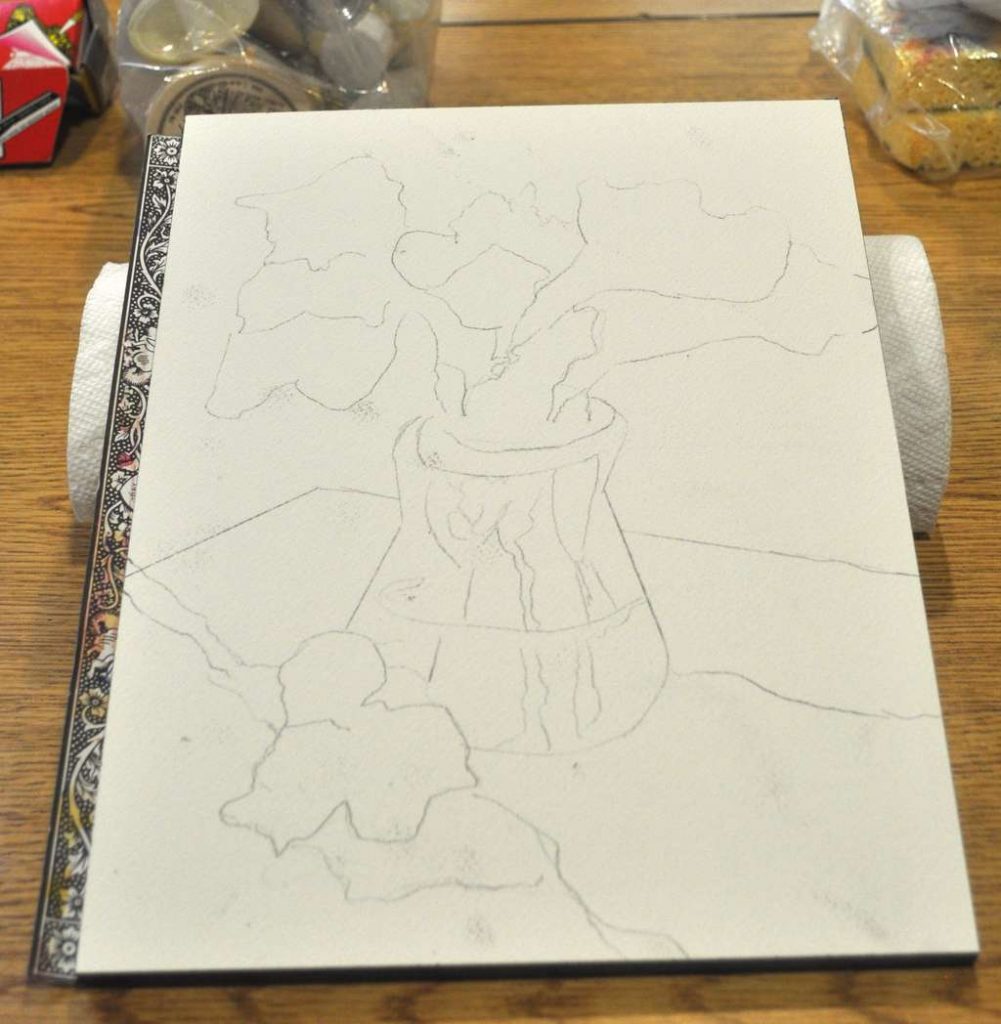 Sketch for painting