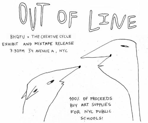 The Creative Cycle x BHQFU: Out of Line  | Events Calendar