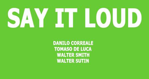 Say it loud  | Events Calendar