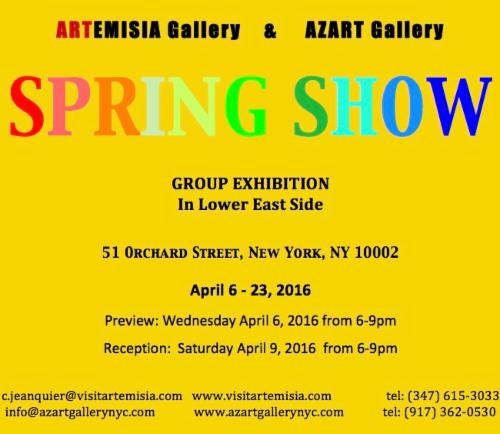 2016 SPRING SHOW  | Events Calendar