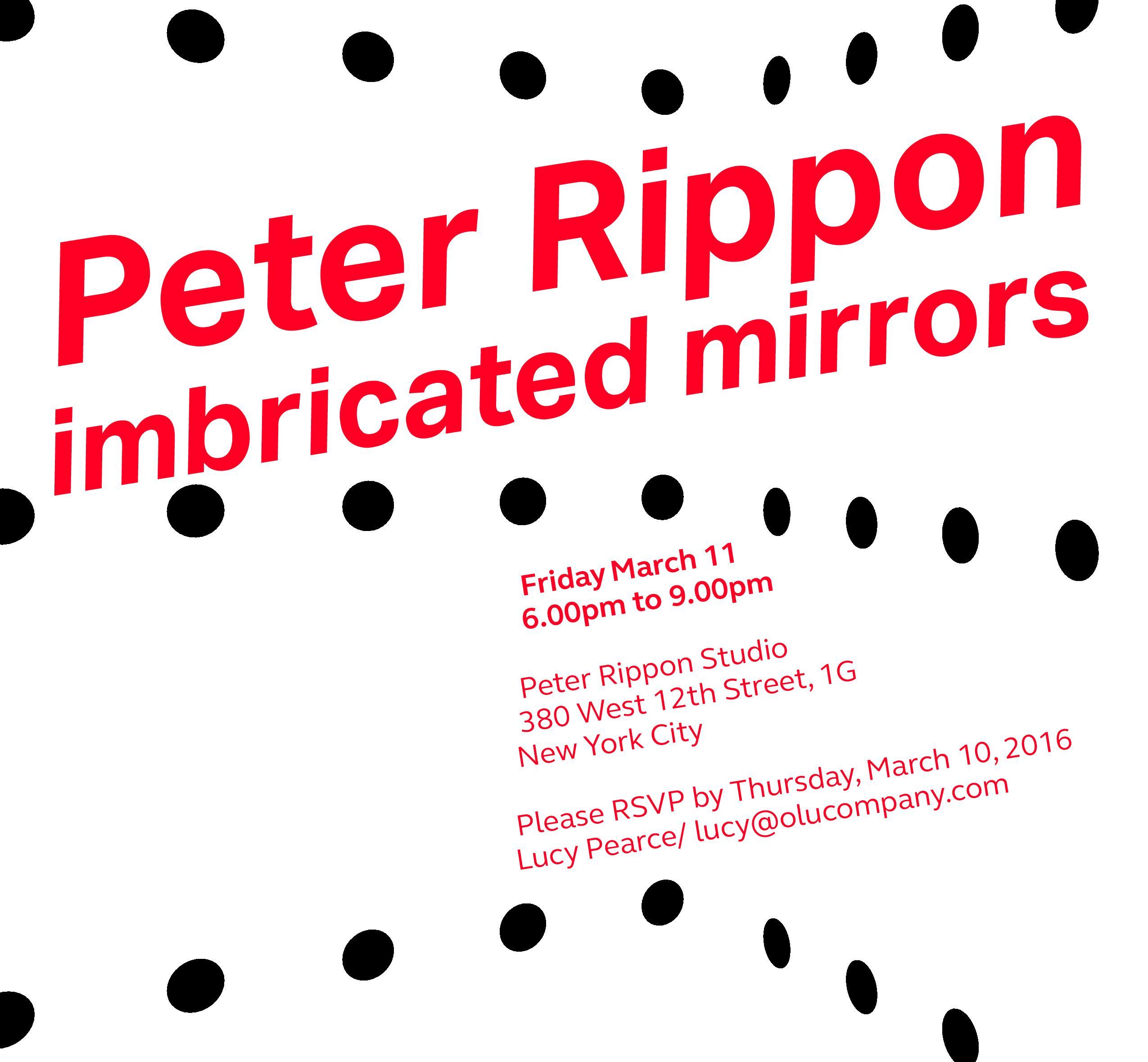 IMBRICATED MIRRORS  | Events Calendar