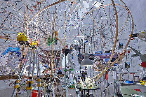 Sarah Sze: Triple Point (Planetarium) 