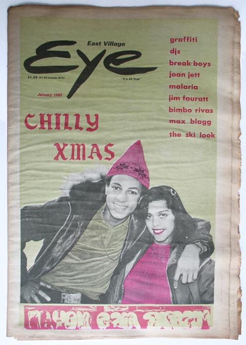 EAST VILLAGE EYE MAGS, SHIRTS AND MINI-SYMPOSIUM