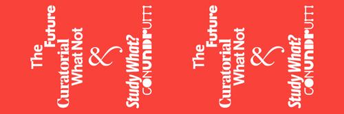 The Future Curatorial What Not and Study What? Conundrum Symposium