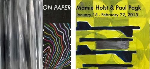 Mamie Holst & Paul Pagk On Paper | Events Calendar