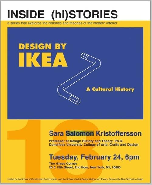 Design by IKEA: A Cultural History INSIDE (hi) STORIES Lecture Series | Events Calendar