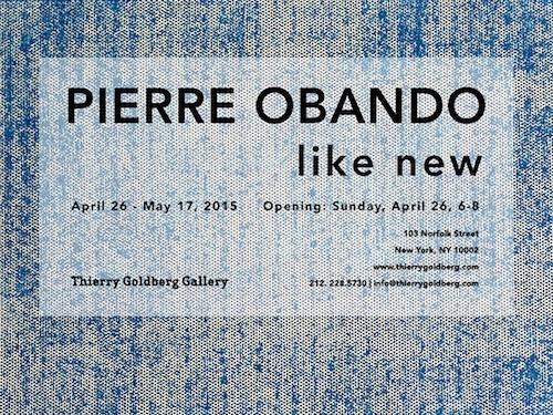 Pierre Obando like new | Events Calendar