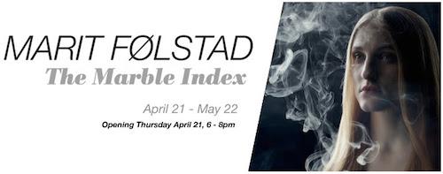 Marit Følstad 'The Marble Index' | Events Calendar