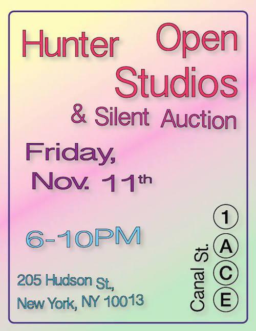 2016 Hunter Open Studios  | Events Calendar
