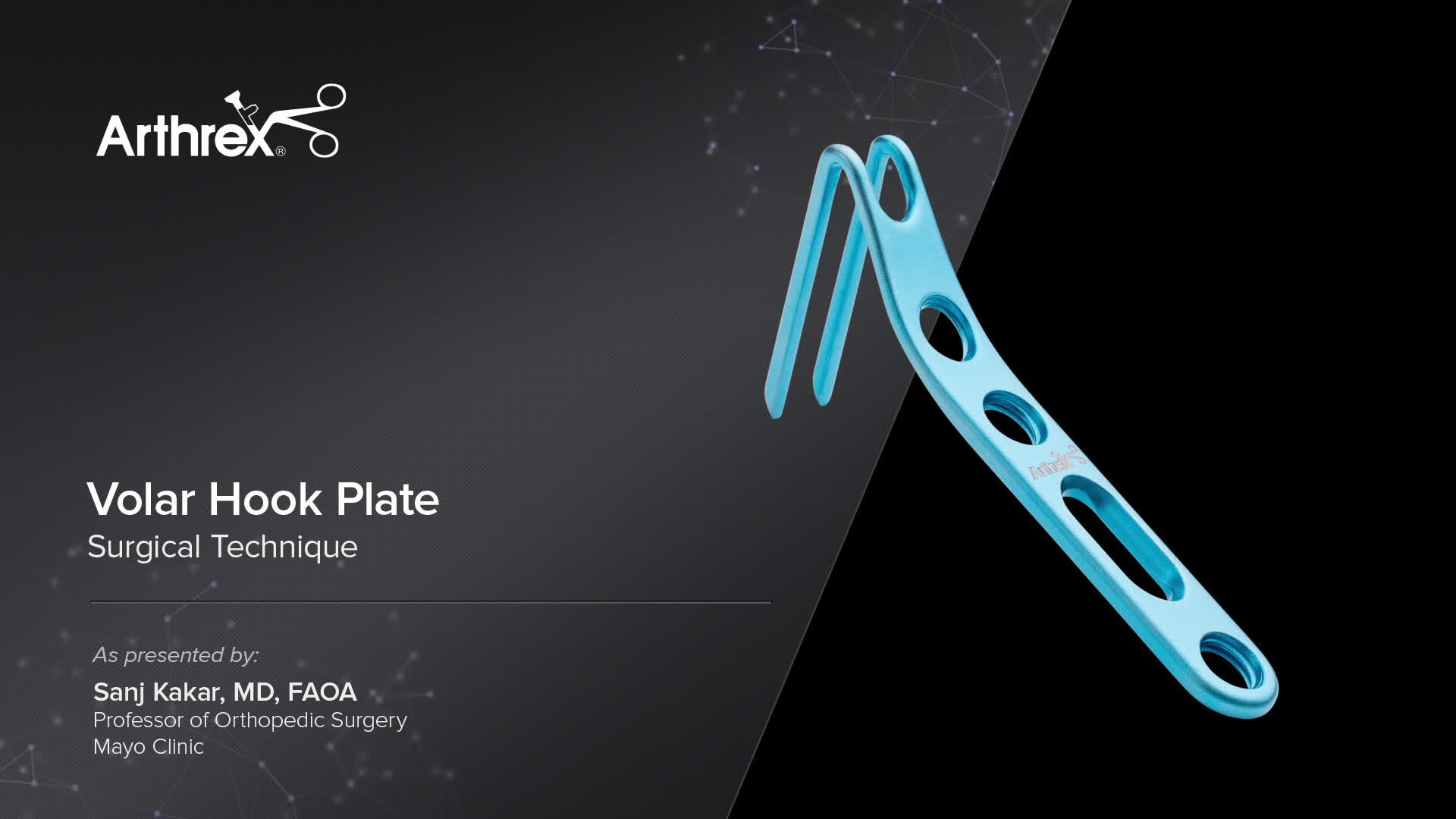 Arthrex Volar Hook Plate