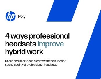 4 ways professional headsets improve hybrid work