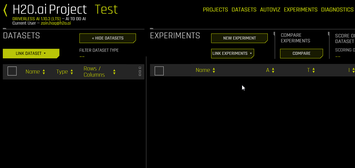 Link Experiment