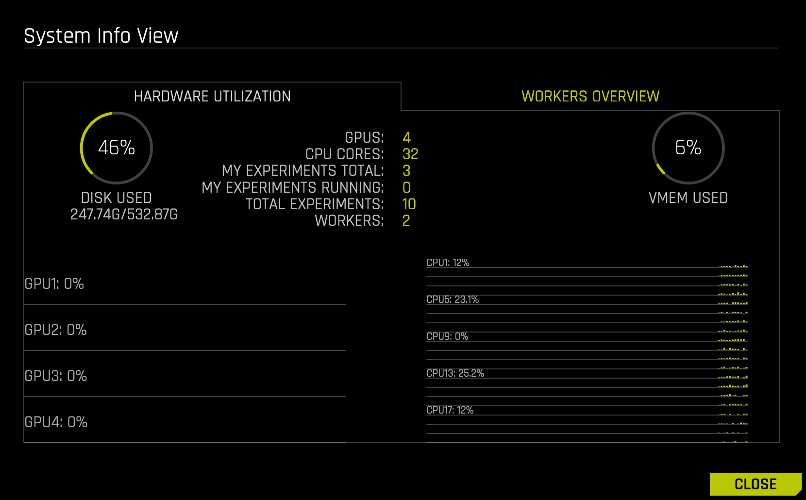 System info