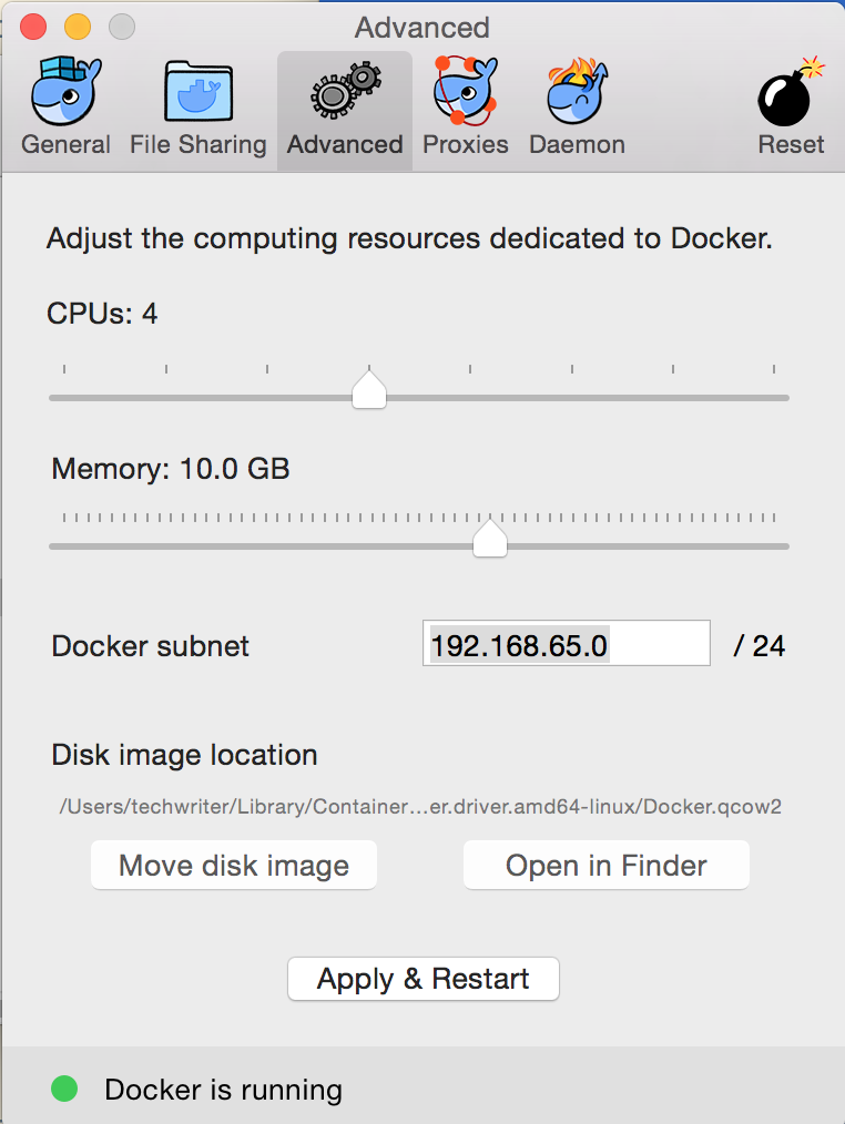 mac os docker gpu