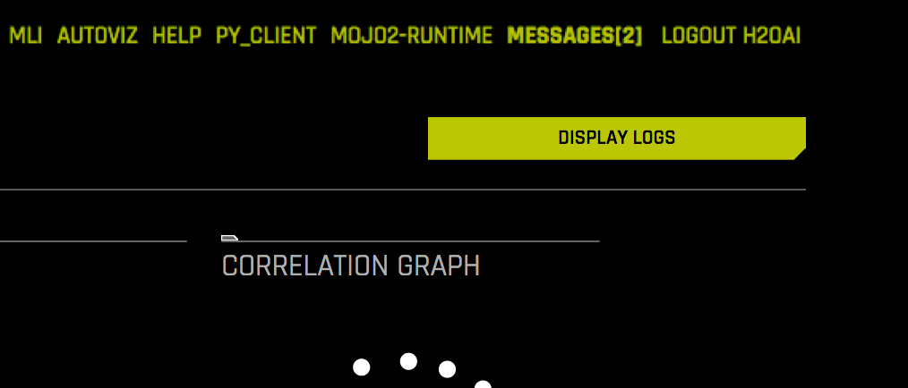 Display Logs button