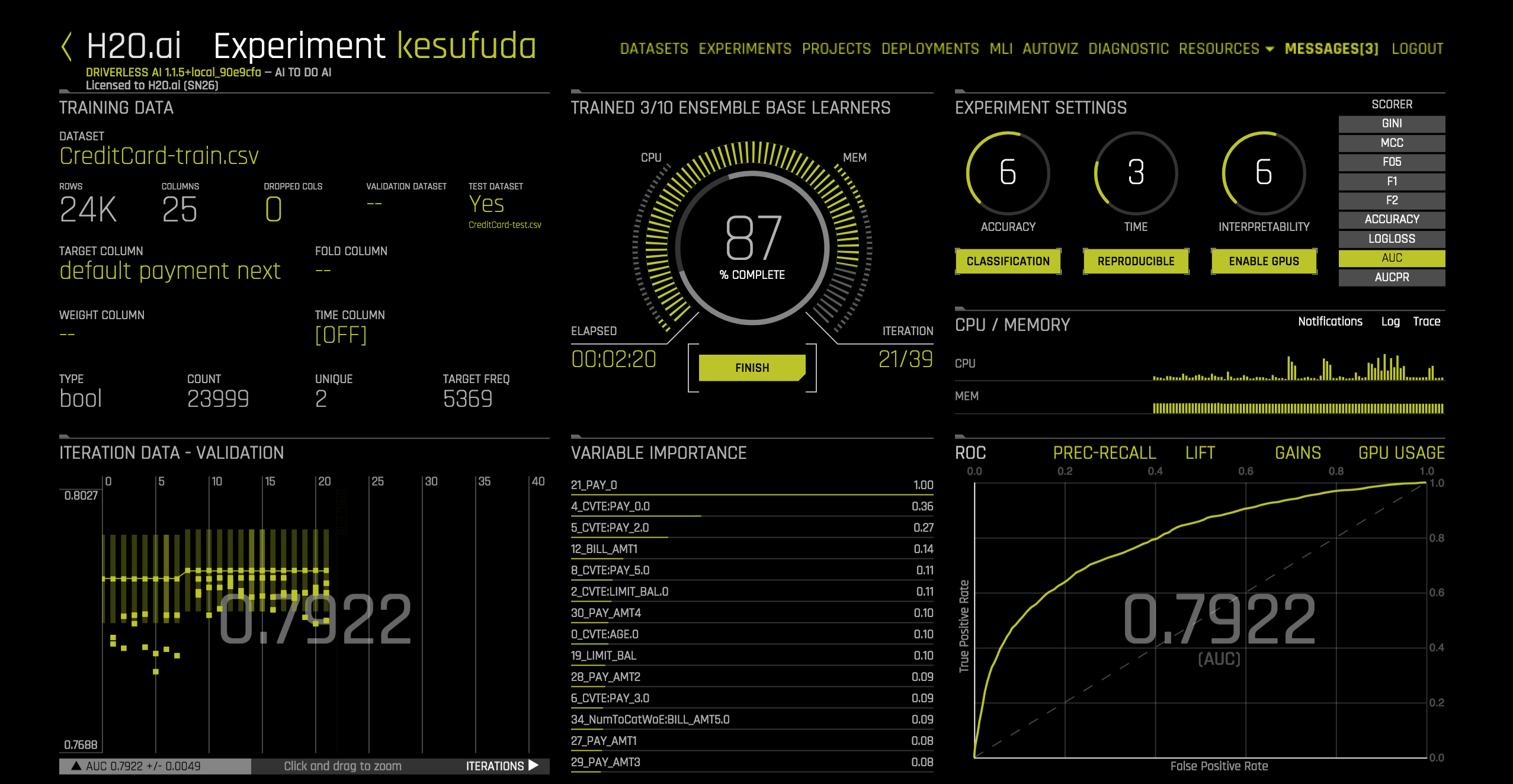 Equivalent Steps in Driverless: Launch Your Experiment