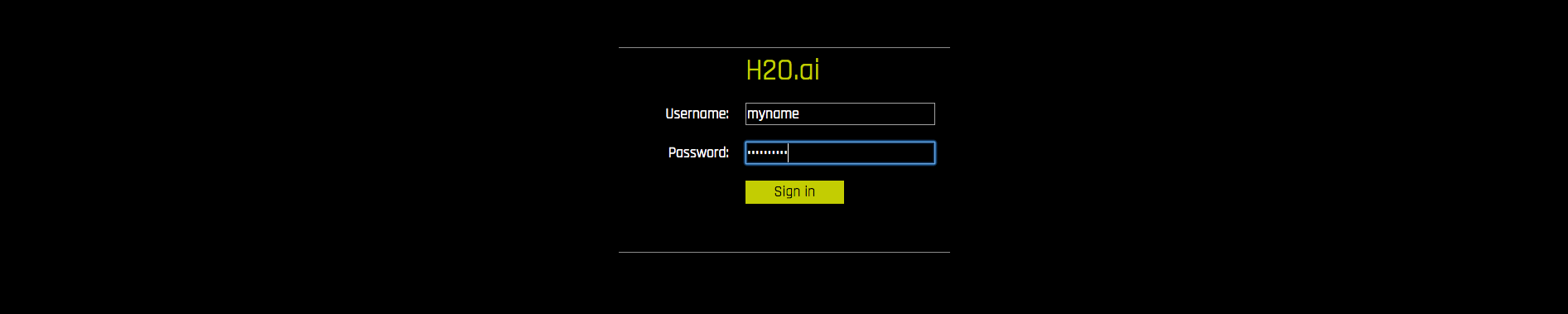 Equivalent Steps in Driverless: Signing In
