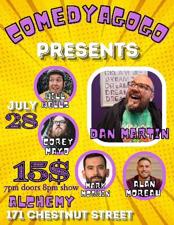 Comedyagogo Presents: Dan Martin 