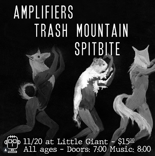 Amplifiers, Fake Grave & Spitbite at Little Giant