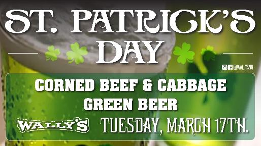 St Patrick Day's Dinner