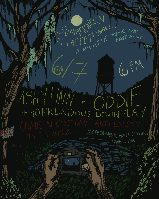 Ashy Finn, Horrendous Downplay, Oddie @ Taffeta Music Hall