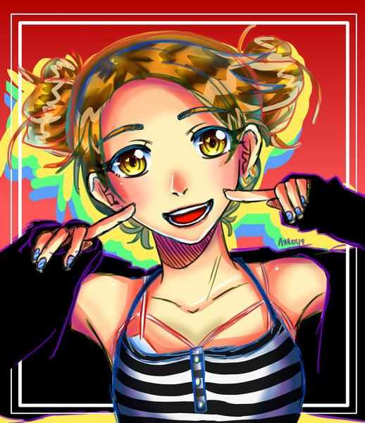 Colored BustUp Drawing Sketchy Lineart Artists&Clients